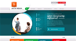 Desktop Screenshot of aktifinsan.com